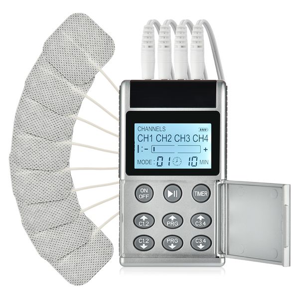 

other massage items 15 modes ems electric muscle stimulator tens physiotherapy pulse full body massager machine pain relief health care devi