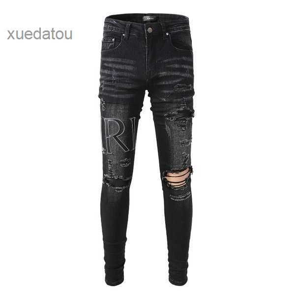 

jeans designer 20ss distressed mens ripped biker slim fit motorcycle denim for men fashion jean mans pants pour hommes #866 9 lps2, Blue