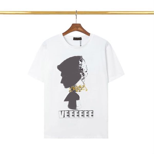 

brand fashion men's designer t shirt printed womens mens t-shirt black white cotton casual t-shirt short sleeve luxury hip hop street d, White;black
