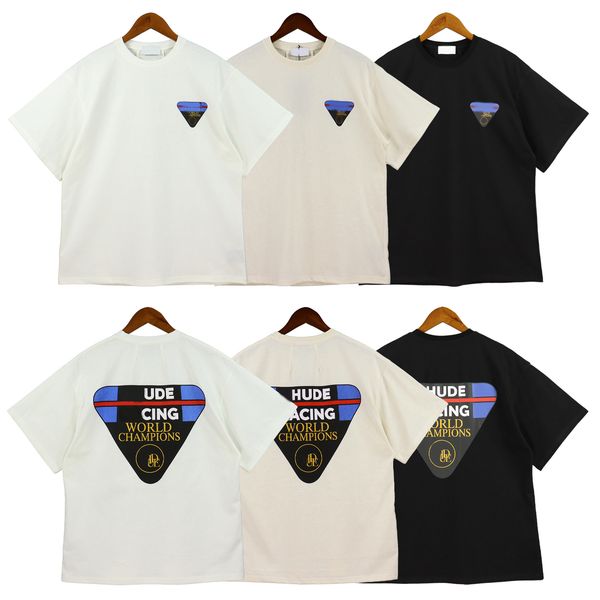 

summer mens womens t shirt designers for men letter polos embroidery tshirts clothing tshirts short sleeved tshirt large size tees 05, White;black