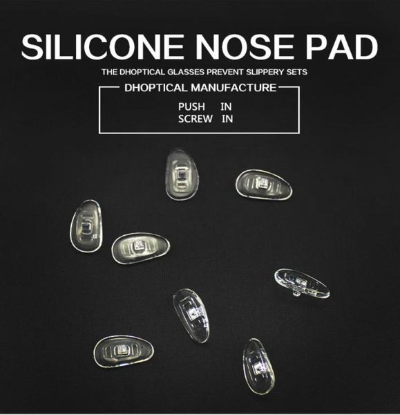 

silicone nose pad eyeglasses nose pad 1000pcs glasses part screw in push in4673005