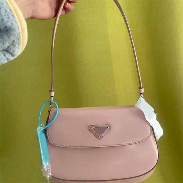

luxurys handbag triangle leather designer bags for men cool with short handle sac luxe polished smooth mini size shoulder bags nice looking