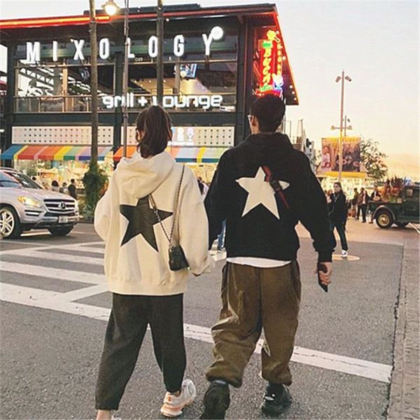 

men's hoodies womens casual sports revenge hoodie cool hoodies casual big five-pointed star oversize hooded letter printing hip hop str, Black