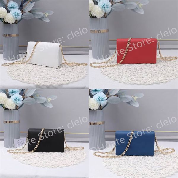 

fashion bag cross pattern chain handheld one shoulder small square bag crossbody bag white red black blue 18.5x12x5cm