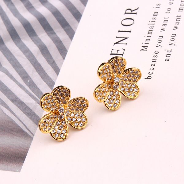 

gold hoop stud earrings for women charm set trendy sterling silver designer jewelry party wedding birthday valentine day christmas gifts for, Golden