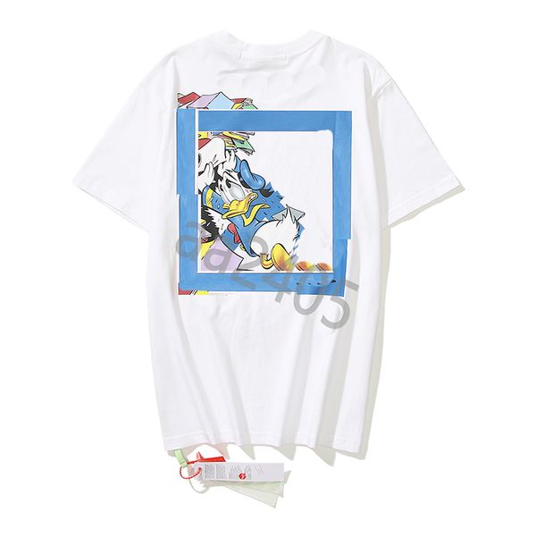 

2023 new summer mens womens designers t-shirts loose tees fashion brands man s casual shirt luxury clothing street shorts sleeve clothes t, White;black