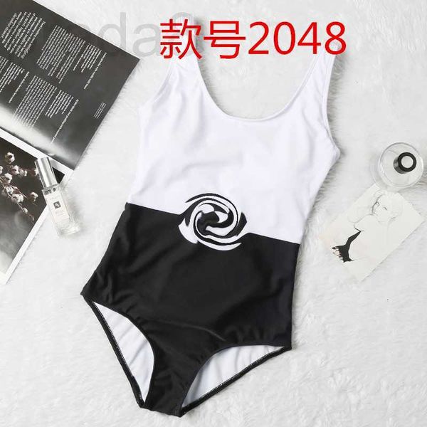 

women's swimwear designer a new one piece bikini swimsuit 2020 03lb, White;black