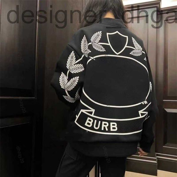 

men's jackets designer jacket designer baseball jackets back war horse printed zipper sweatshirt men's and women's autumn win, Black;brown