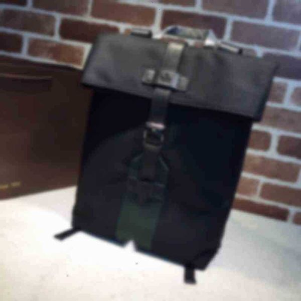 

luxury brand designer school bags men's canvas red and green striped backpack 337075 backpacks ophidia handbag leather bag pvwg, Black;white