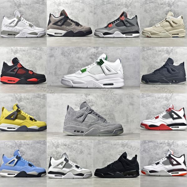 

mens 4 basketball shoes og retro military black cat 4s pine green sail red thunder white oreo pn dust blue university cool grey men women sn