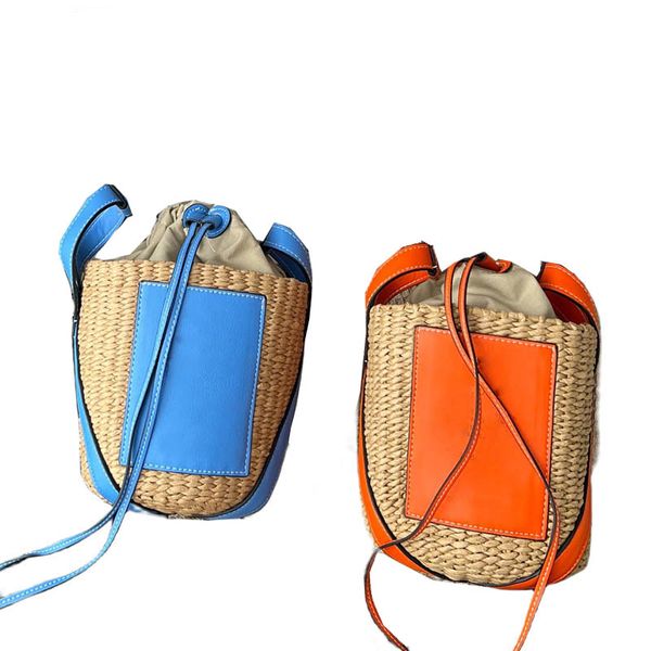 

woody trumpet handmade basket bag designer women luxurys fashion tote handbag beach travel shoulder crossbody bogg telfar bags classic walle