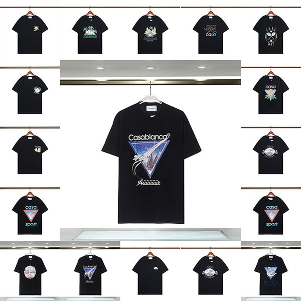 

fashion t shirt men women designers t-shirts tees apparel man s casual chest letter shirt luxury clothing street shorts sleeve clothes casa, White;black