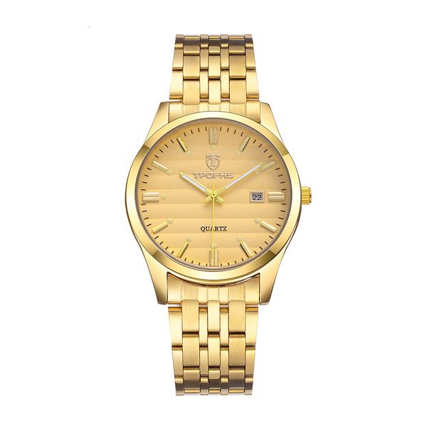 

women's watches fashion men watch gold stainless steel couple watches couple items for lovers pair men and women brand luxury gifts 230, Slivery;golden