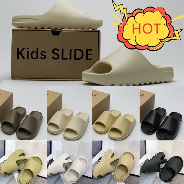 

kids toddlers slippers foam runners sandals slides shoes eva slipper baby boy gril resin fashion black trainers kid sunmmer shoe children wh, Black;grey