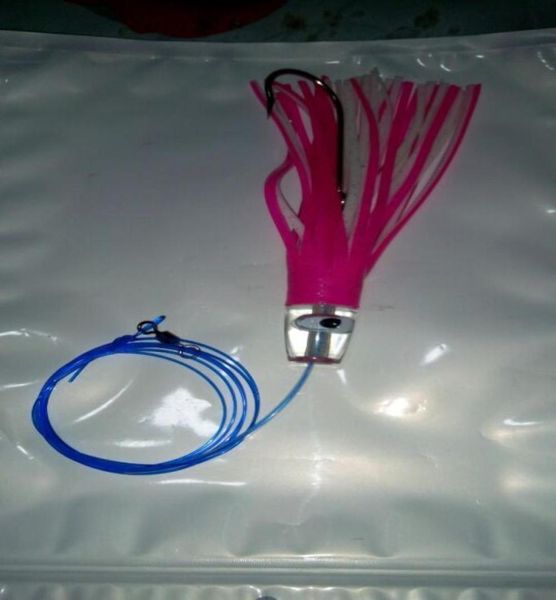 

big game trolling 15cm40g resin head ocs skirt lure0125563924