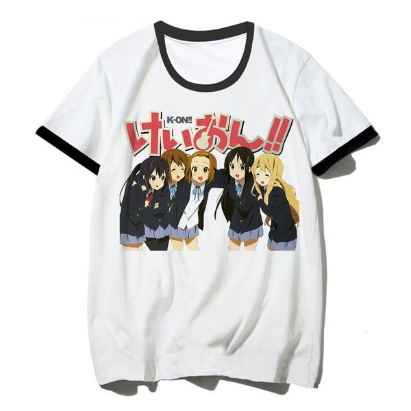 

men's t shirts k on shir men graphic whie shir vinage grunge japanese shir aesheic 230419, White;black