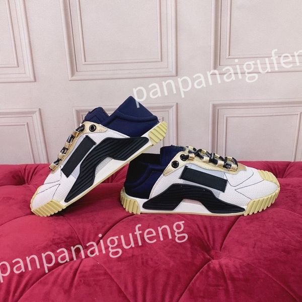 

new luxury designer trainers shoes platform shoes comfortable breathable web sneaker women men, Black