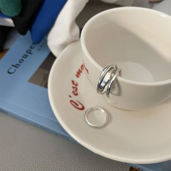 

birthstone rings fashion trend brand rose gold ring matching ring promise rings for woman couple rings love ring designer fashion jewelry 02, Silver