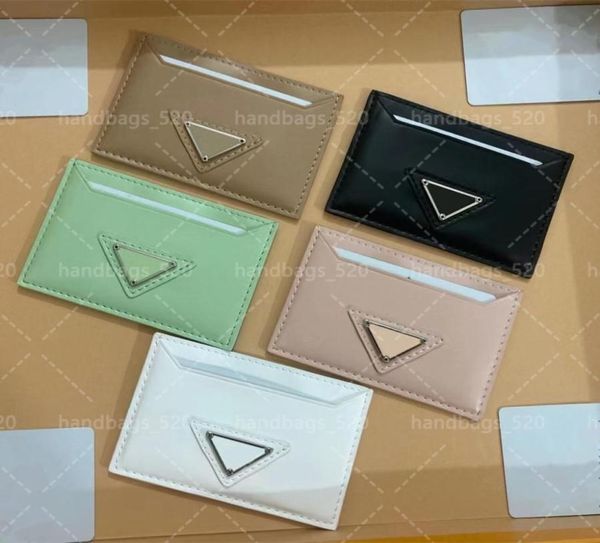 

classic men women credit card holder fashion leather mini small slim bank wallet without box and dust bag4630936, Brown;gray
