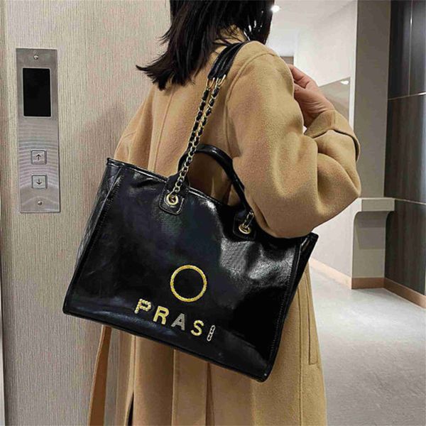 

70% off luxury women's handbags metal letter badge tote bag small cross body leather beach large chain wallet backpack y0bl