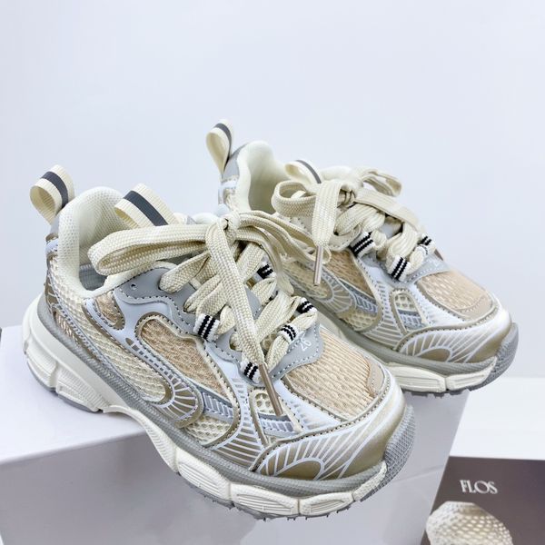 

luxury designer kids casual shoes 2023 paris track 9 9s children baby runway 3xl lace-up sports sneakers boys girls triple s platform increa