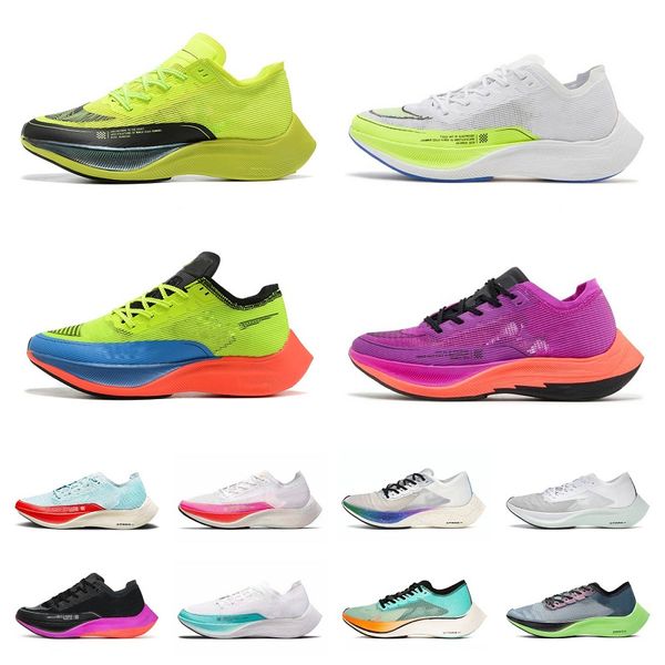 

air zoomx vaporfly next% running shoes fly knit max valerian racer blue particle grey lime blast south beach hyper violet pure platinum sail
