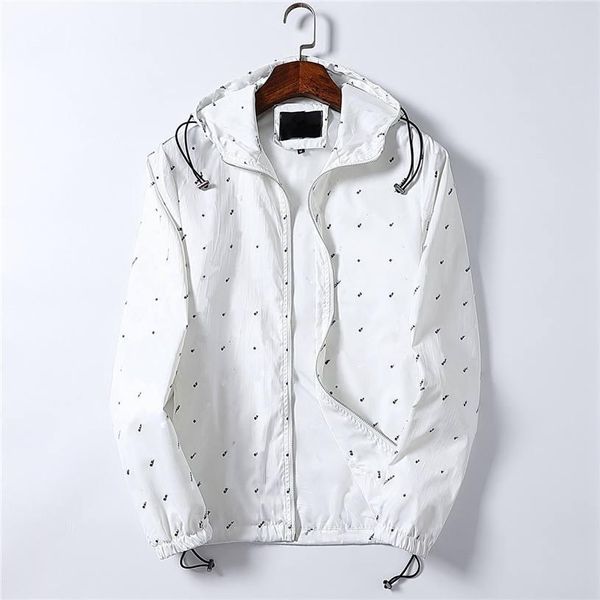 

2021 mens jacket classic fashion designer spring and autumn for men luxury clothes hooded outdoors sports windbreaker long sleeve jacket fqc, Black;brown