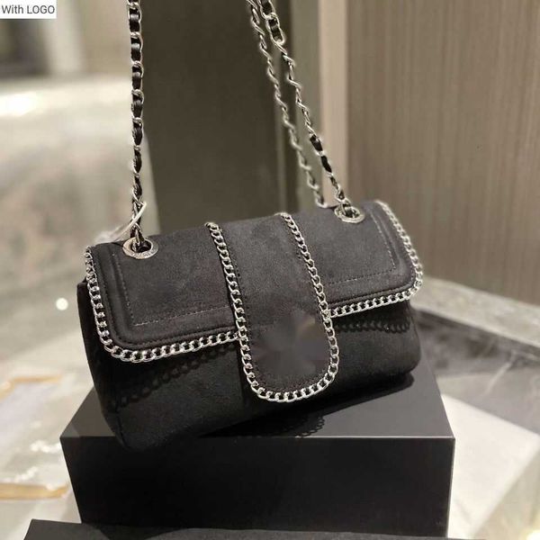 

evening bags luxury brand design letter quilted shoulder chain cc bag exquisite chain bag multi function bag original quality yang mi same h, White
