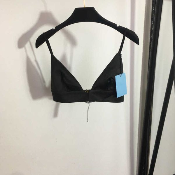 

23ss women womens designer clothing solid color versatile sports suspender underwear women clothes a1, Black;white