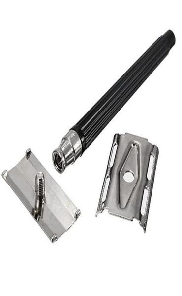 

traditional men hand double edge safety razor classic stainless steel shaving hair blade razor manual4193574