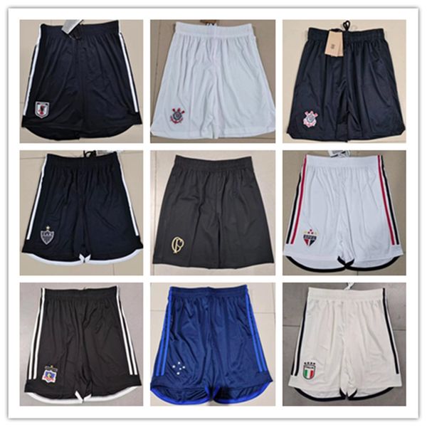 

thai quality 23 24 mens soccer shorts jerseys 2023 2024 men football short jersey maillot de foot camisa futebol pour hommes sales size, Black;red