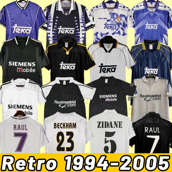 

kaka benzema retro soccer jerseys ozil di maria alonso ronaldo modric higuain real madrids classic vintage football shirt 01 02 03 04 05 94, Black;yellow