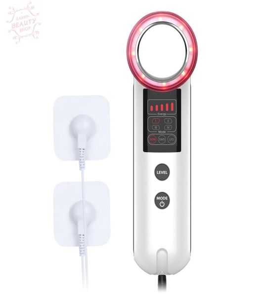 

3in1 ultrasonic electric led light therapy equipment skin rejuvenation anti aging beauty device8277525