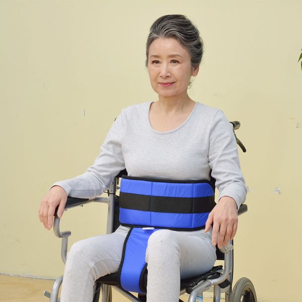 

wheelchair restraint belt t-shaped waist bandage non-slip chair seat strape for patient nurse