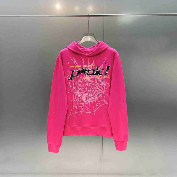 

hoodies sweatshirts men's women hip hop web puff print spder hoodie thug angel spider cotton man hooded183, Black
