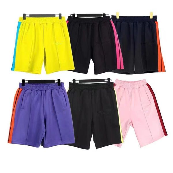 

mens designer shorts women yoga shorts summer fashion striped swimwear printing letter board beach pants men swim short swimshorts, White;black