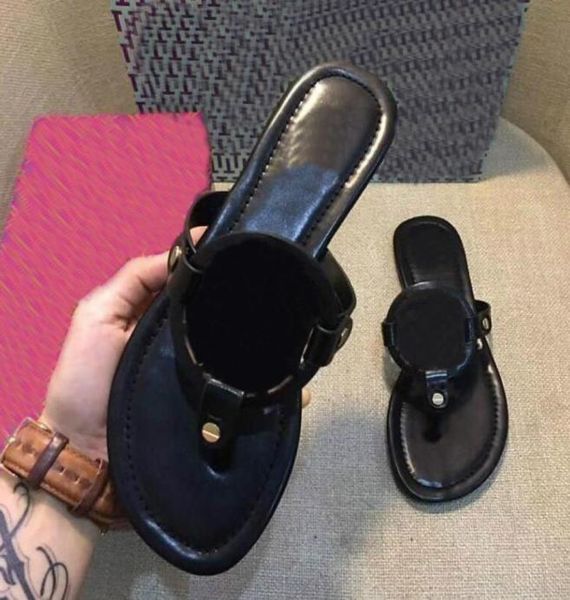 

fashion sandals rivet flat slippers bow knot studded shoes jelly platform sandal women flip flops 3541 candy color leather ladies5014050, Black