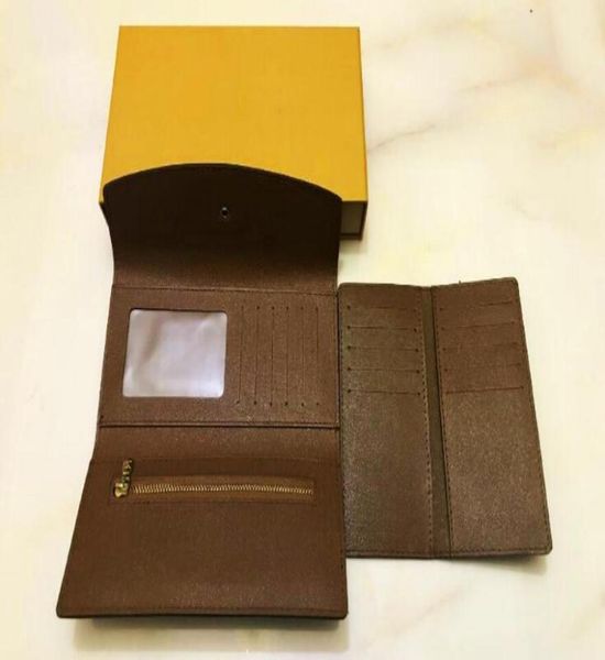 

fashion 2pcsset sarah fold wallet the most stylish way carry around money cards coins leather purse card holder long business wal2053250, Red;black