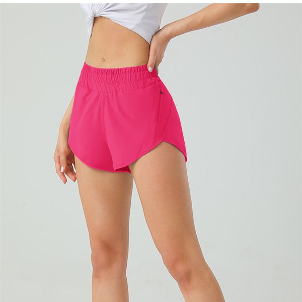 

yoga sports ll women shorts outfits zipper mix 14 colors sportswear breathable exercise fitness wear short pants girls running elastic with