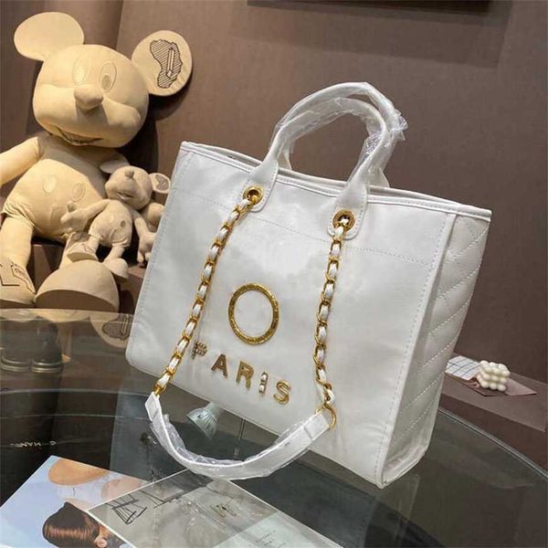 

80% off women's luxury handbags designer metal letter badge tote bag small body leather beach large female chain wallet backpack l6wn