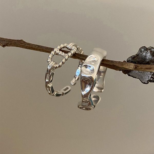 

luxurys desingers rings for women promise rings fine finger ring wholesale friendly rings vintage rings matching rings unique engagement rin, Silver