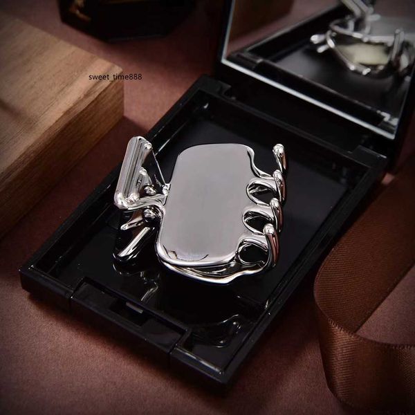 

fashion clamps p jewelry designer hair hollow out claw clips small sweet wind crab shark clip pony hairpin accessories for women jewelry, Slivery;golden