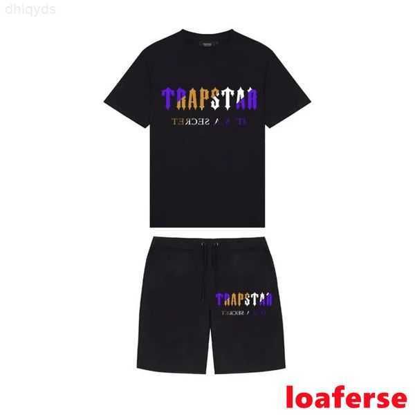 

mens trapstar t shirt short sleeve print outfit chenille tracksuit black cotton london streetwear s-2xl djmi 5fudk, Gray