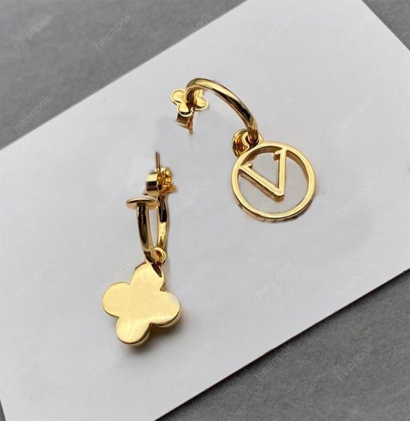 

2022 women knot earrings designer hoop earrings fashion ear ring brands gold jewelry luxurys earring letters l stud heanpok wholes8445437, Silver