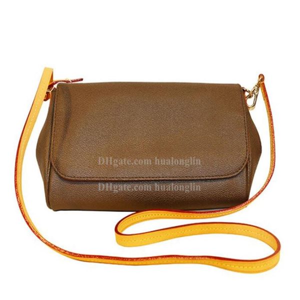 

leather women bag messenger shoulder cross body cosmetic case purse with serial number269h