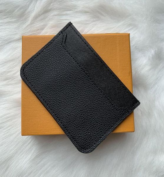 

card holders men and women fashion classic brown flower checkered black plaid casual credit card id holder leather ultra slim wall1833730, Brown;gray