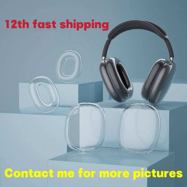

for airpods max original quality 1-1 5.3 bluetooth earphones airpods pro 2 leather case with anc headband headphones