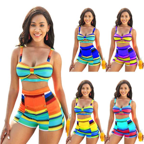 

designer bikini swimsuit women designer swimwear sports bra shorts trunks two piece brand tracksuits slim quick dry beachwear bikini set clo, Black