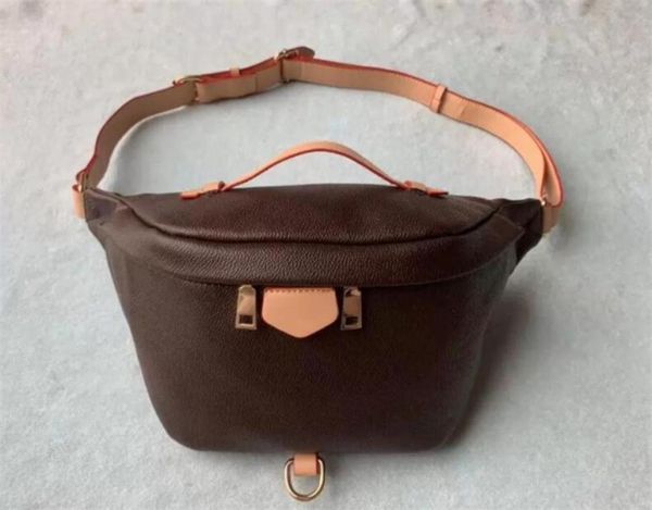 

2023 cross body fashion shoulder bag cosmetic bags brown waist bags bum waistbags2838904