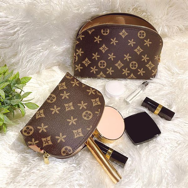 

genuine leather m47515 makeup cosmetic bags cases louvis fashion embossing tote womens men make up shoulder bag luxury designer toiletry kit